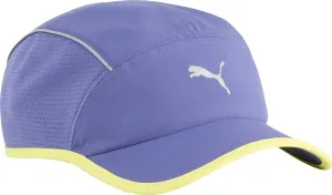Puma Runner Short Visor 5 Panel Running Cap - Blue