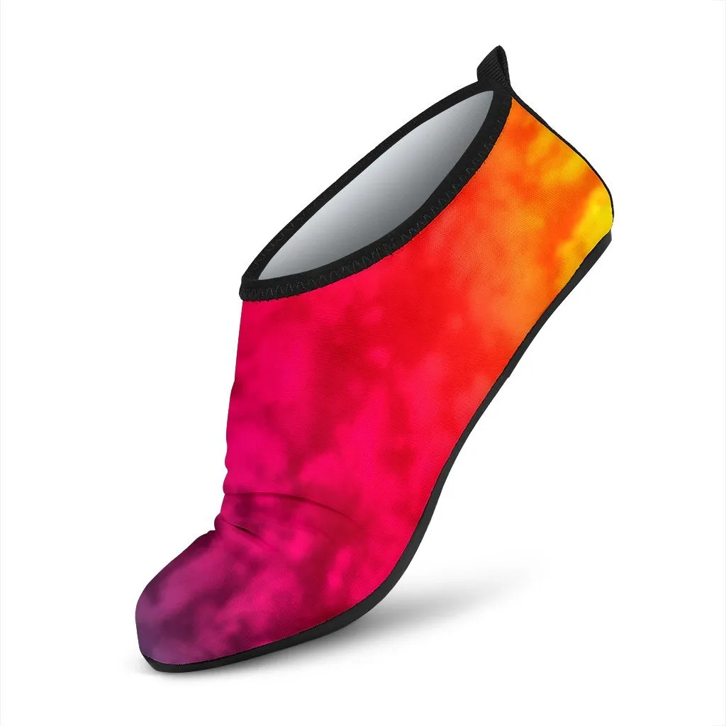Rainbow Clouds Aqua Shoes