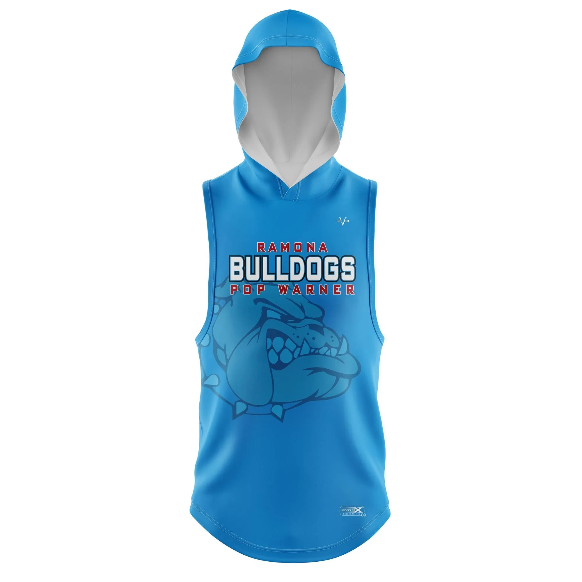 Ramona Bulldogs Lightweight Sleeveless Hoodie