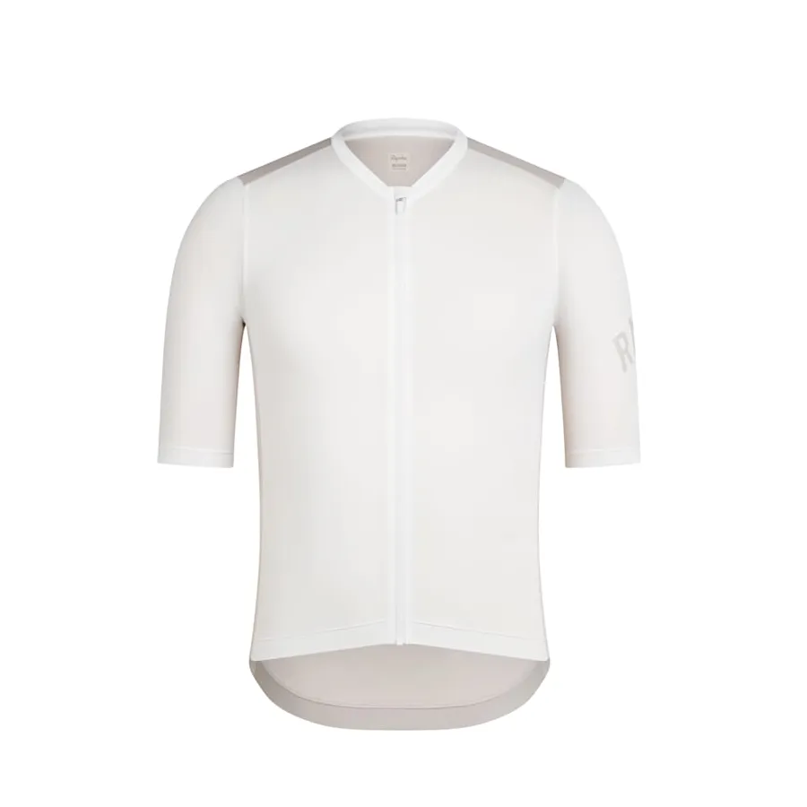 Rapha Pro Team Training Jersey - White Alyssum / Silver Gray