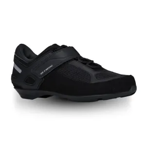RC100 Lace-Up Cycling Shoes - Black