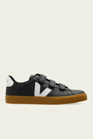 Recife Chromefree Leather Men Sneaker in Black White
