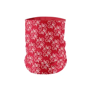 Red Cyclist Neck Gaiter