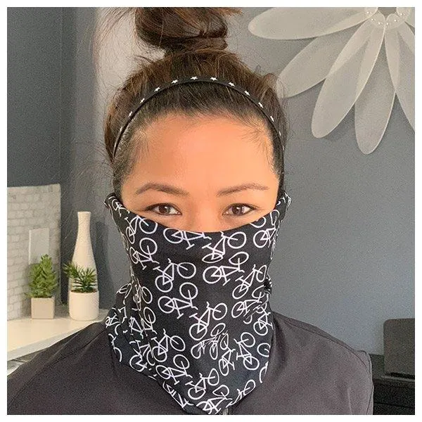 Red Cyclist Neck Gaiter