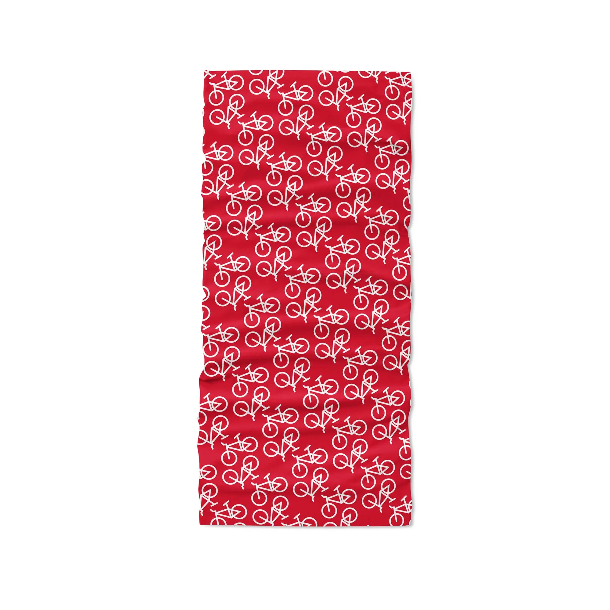 Red Cyclist Neck Gaiter