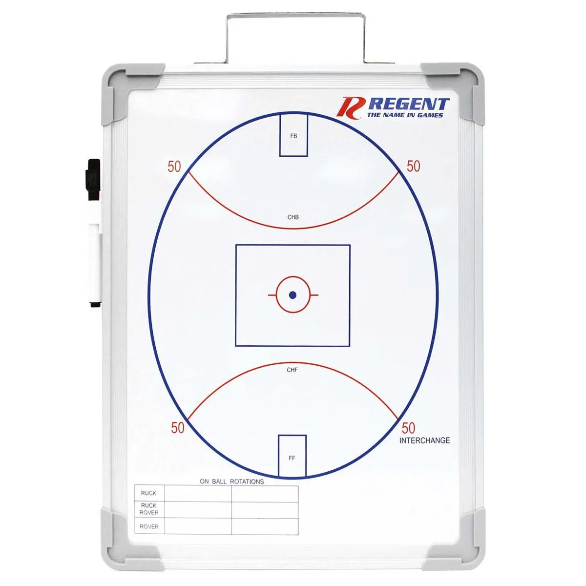 REGENT AFL COACHES BOARD 52 CM x 60 CM
