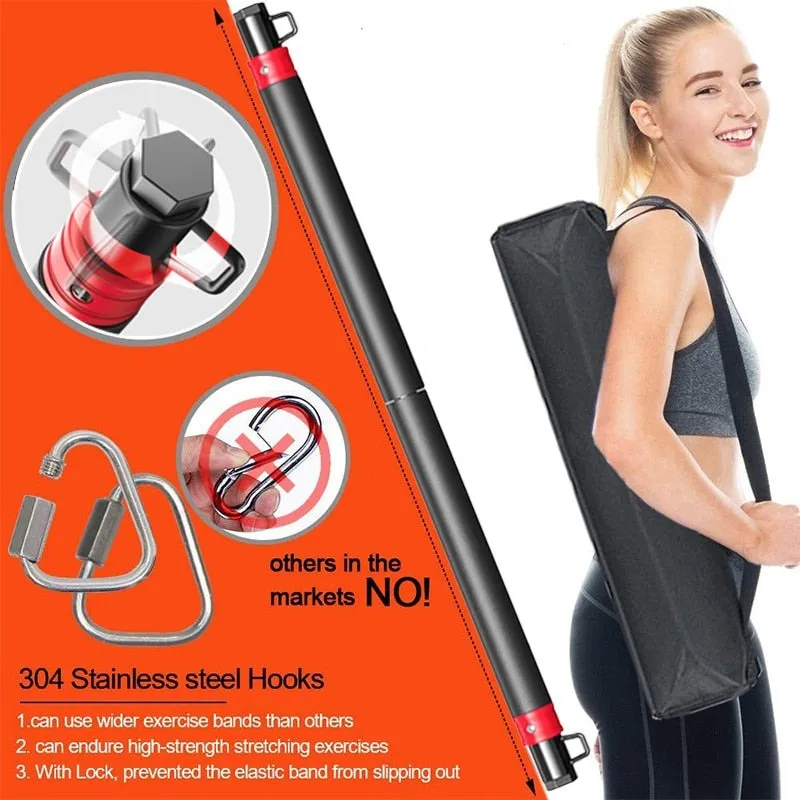 Resistance Band Fitness Bar