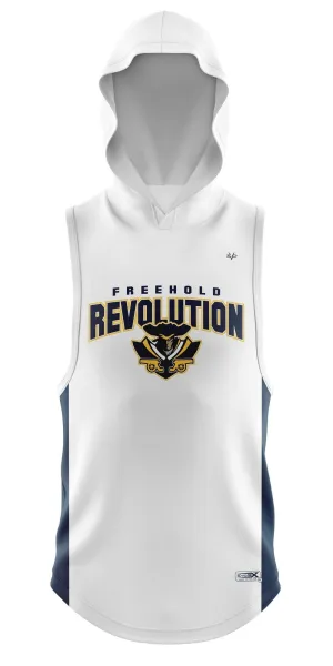 REVOLUTION SLEEVELESS LOOSE FIT HOODIE