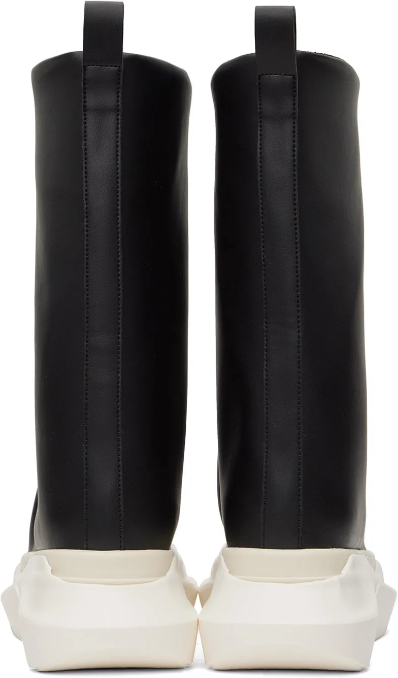 RICK OWENS DRKSHDW Black Fogachine Boots