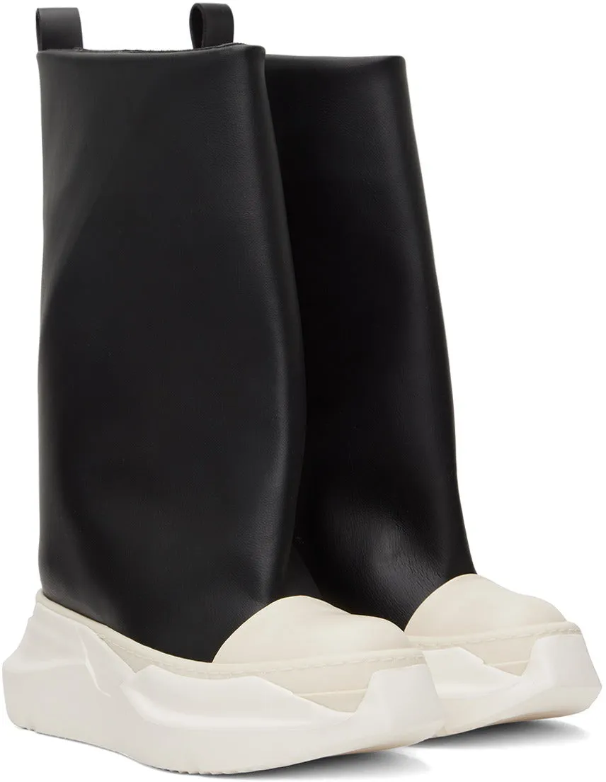 RICK OWENS DRKSHDW Black Fogachine Boots