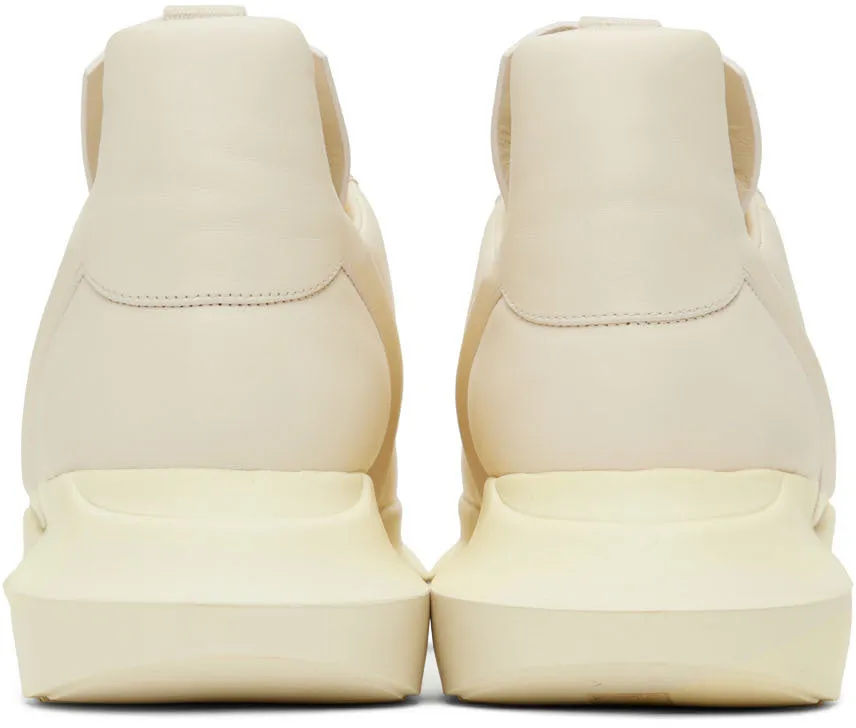 RICK OWENS Off-White Geth Sneakers