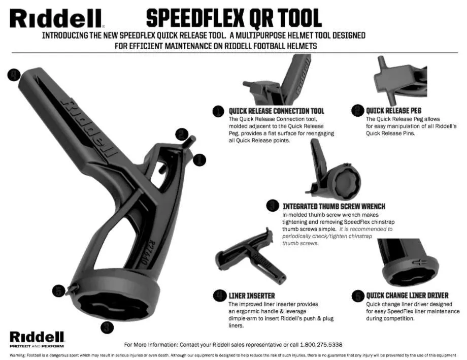 Riddell QR Combo Tool - Universal