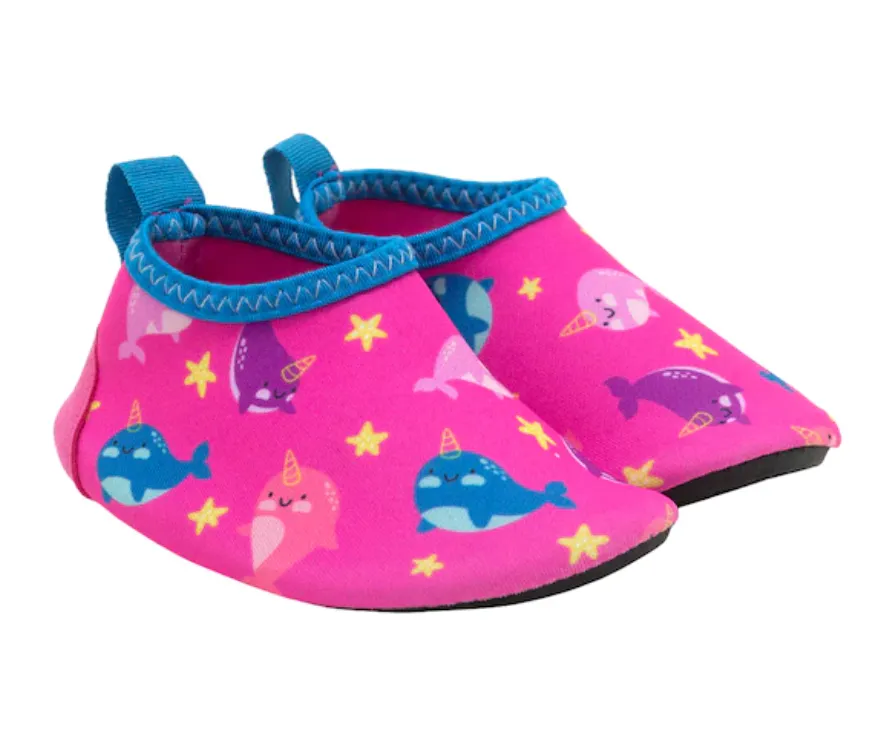 Robeez - Aqua Shoes - Narwhal Stars
