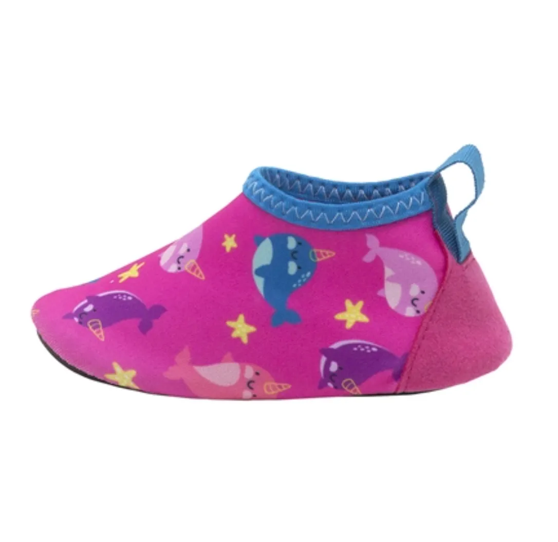 Robeez - Aqua Shoes - Narwhal Stars