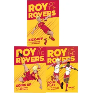 Roy of the Rovers Graphic Novl 3 Books Collection Set (Kick-Off, Foul Play, Going Up)