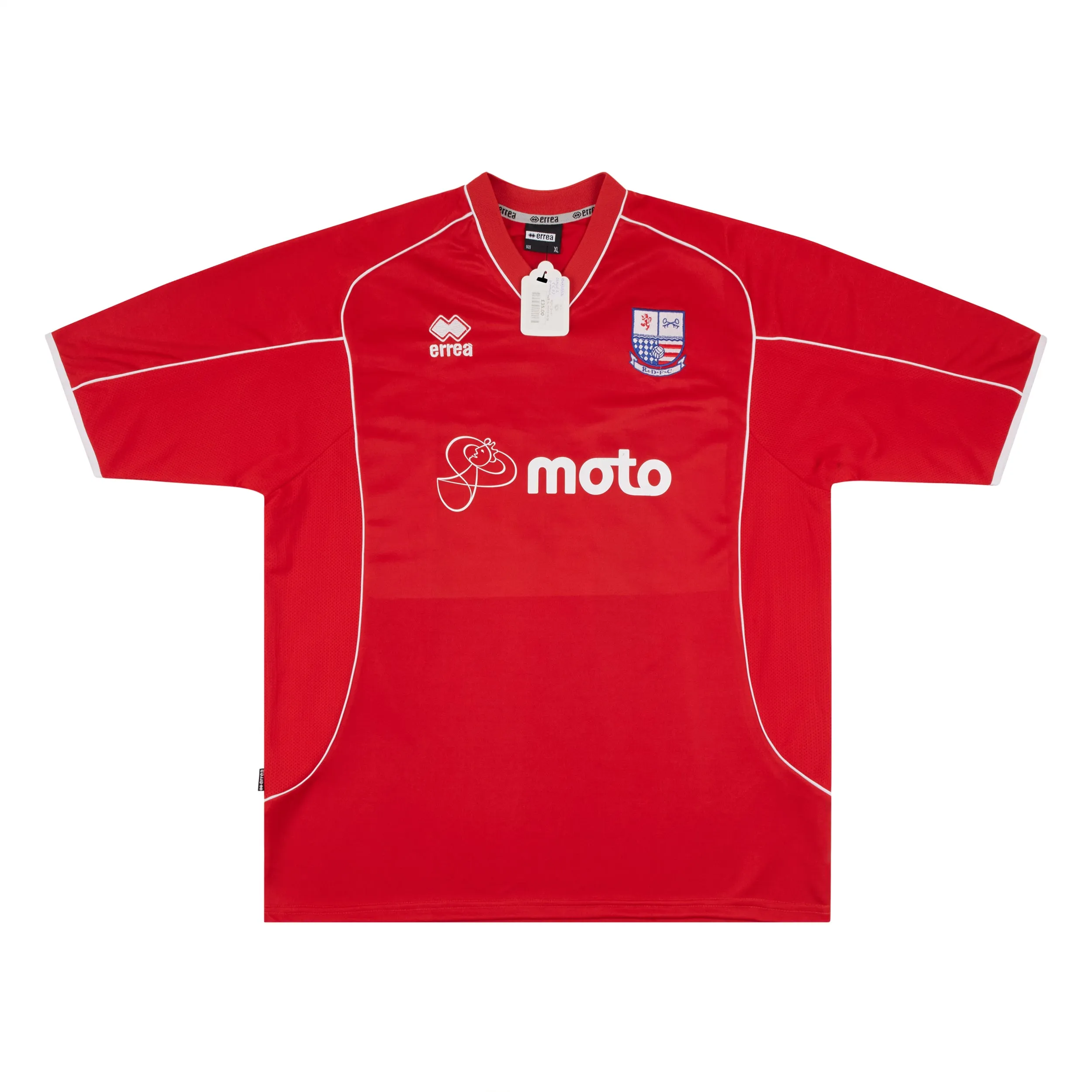 RUSHDEN & DIAMONDS 2005-06 HOME SHIRT - DEMPSTER 14 - XL