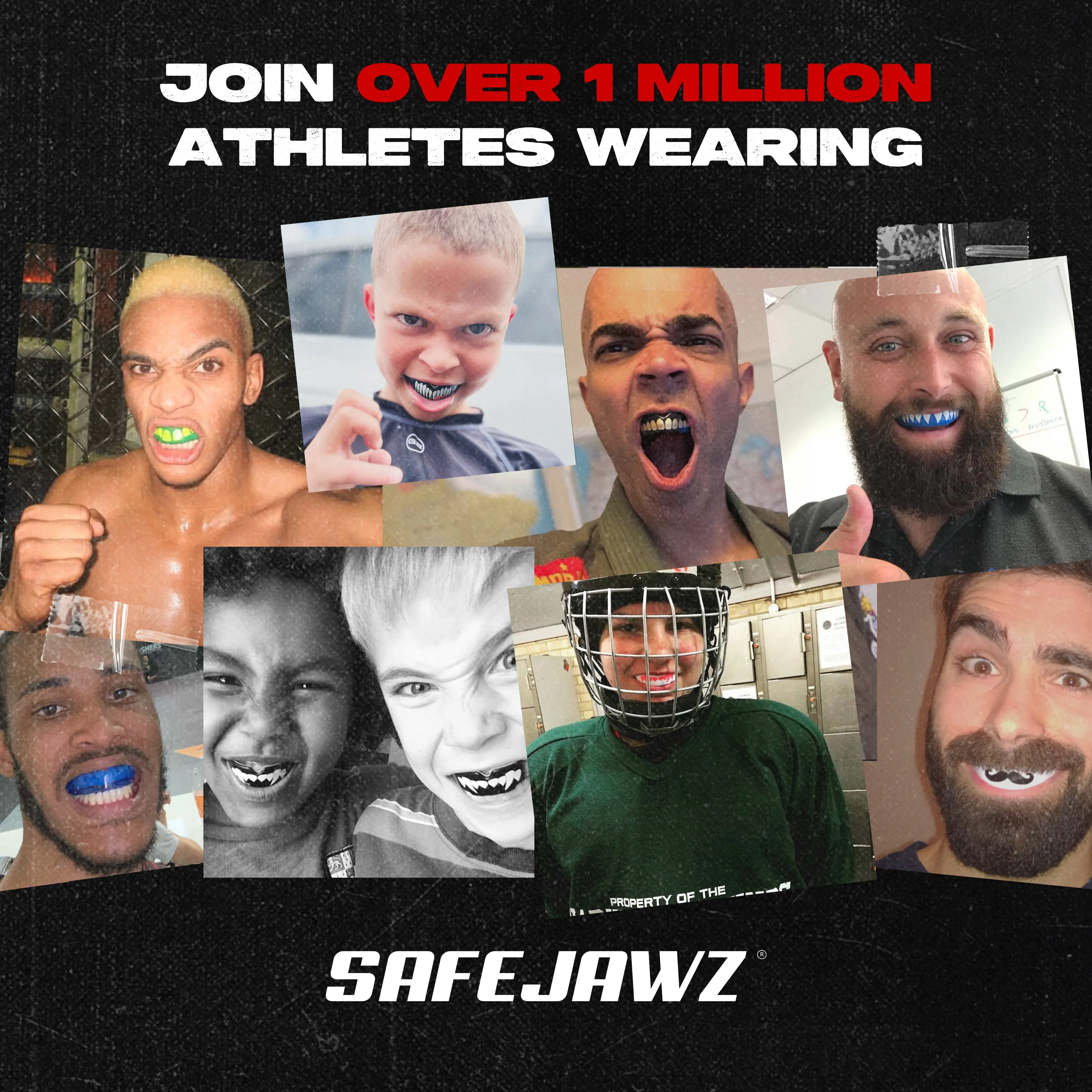 SAFEJAWZ Extro Series REORG Mouthguard