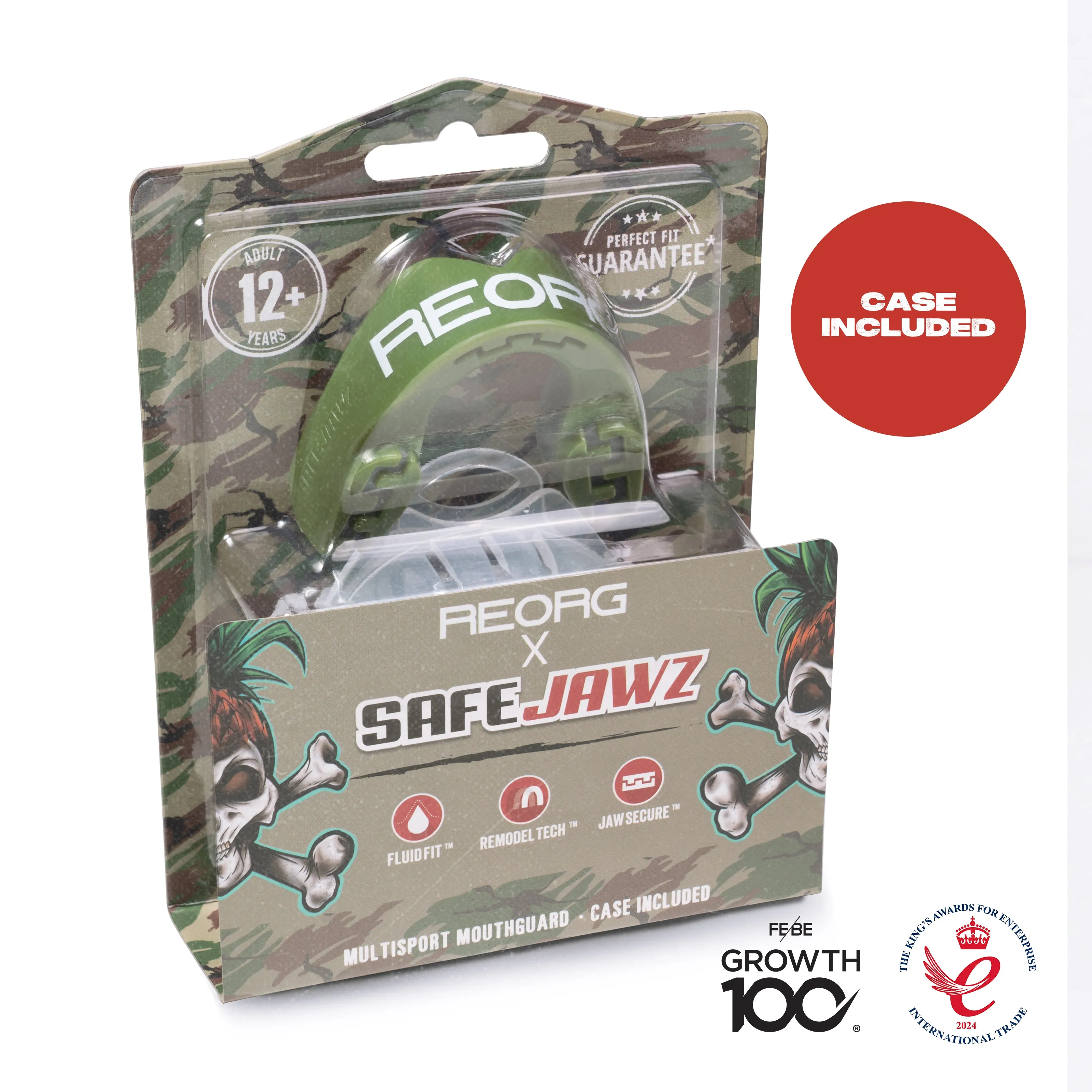 SAFEJAWZ Extro Series REORG Mouthguard
