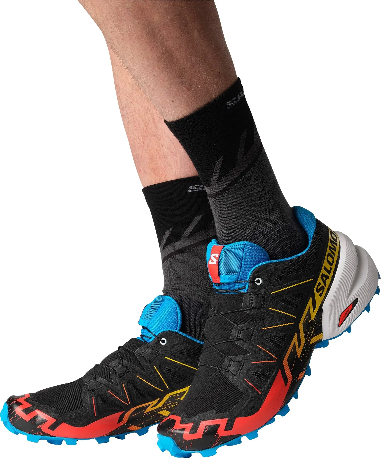 Salomon Speedcross 6 Mens Trail Running Shoes - Black