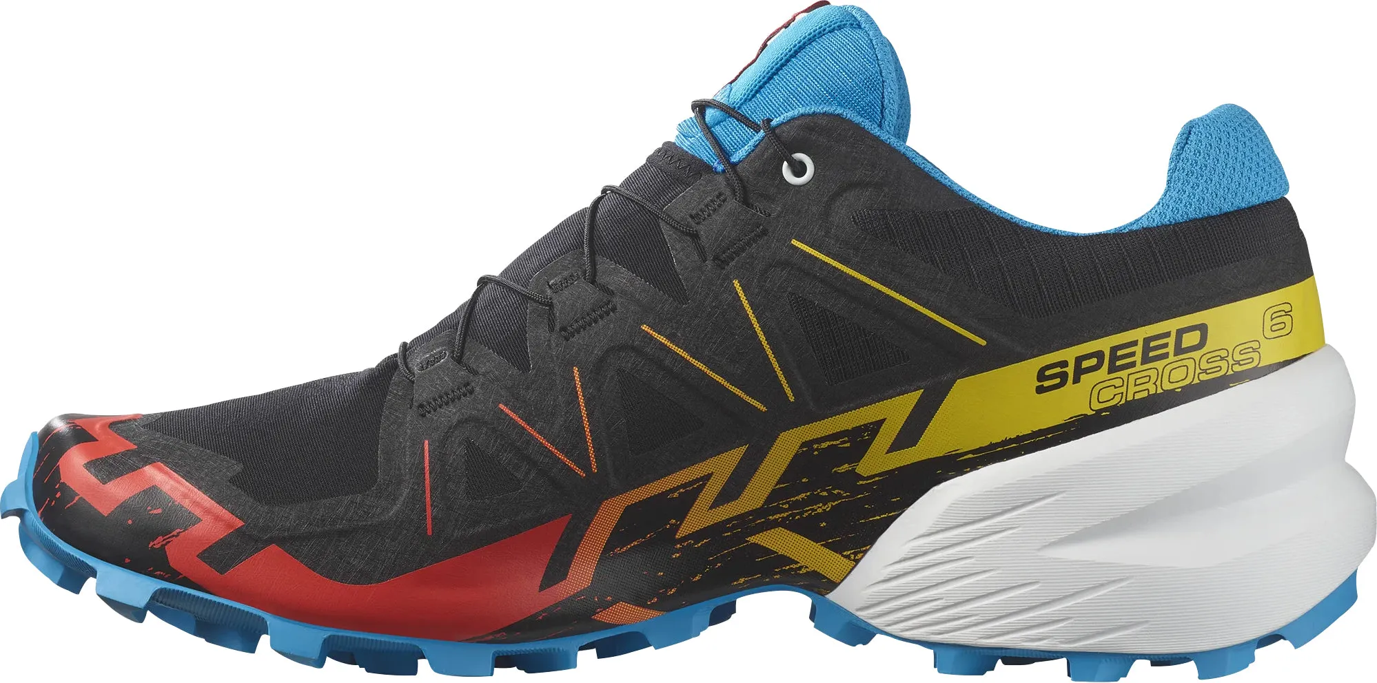 Salomon Speedcross 6 Mens Trail Running Shoes - Black