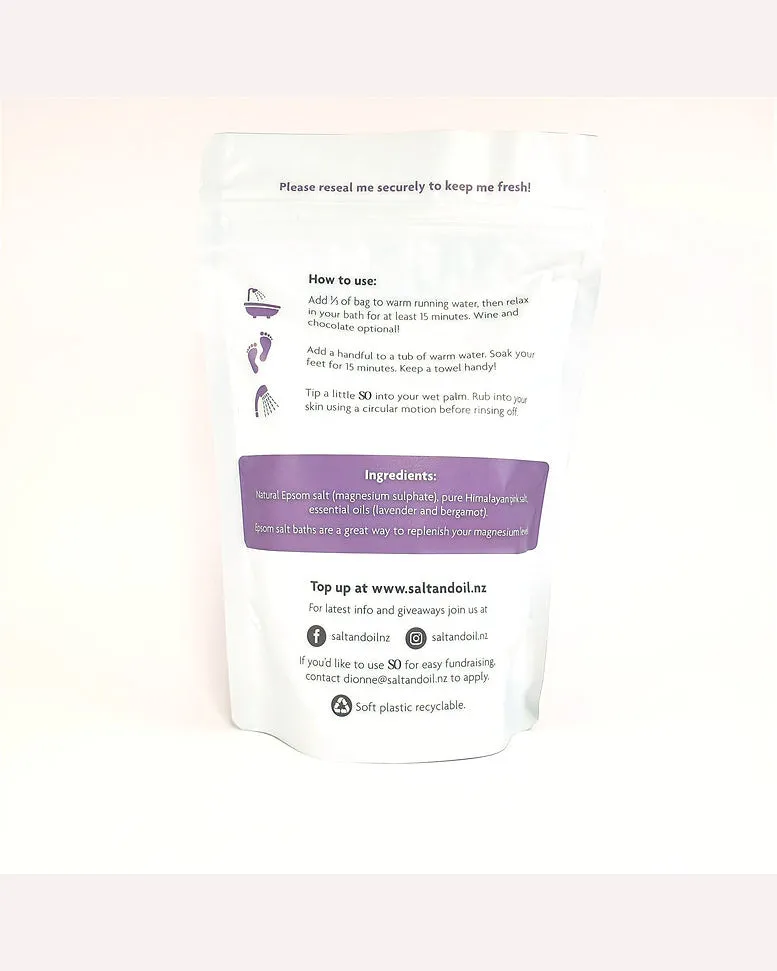 Salt and Oil Magnesium Salts - SO Relaxing