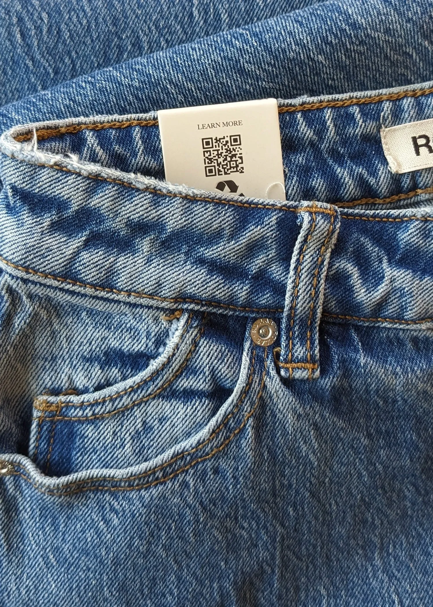 Salty Blue Denim Eastcoast Flares ✿ Organic Cotton