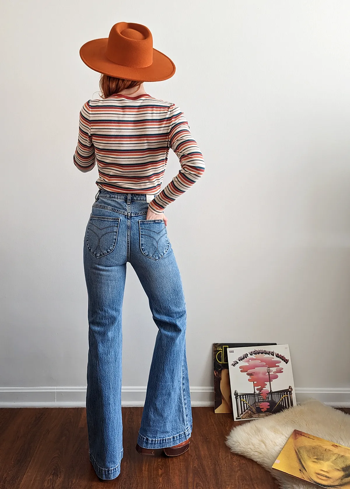 Salty Blue Denim Eastcoast Flares ✿ Organic Cotton