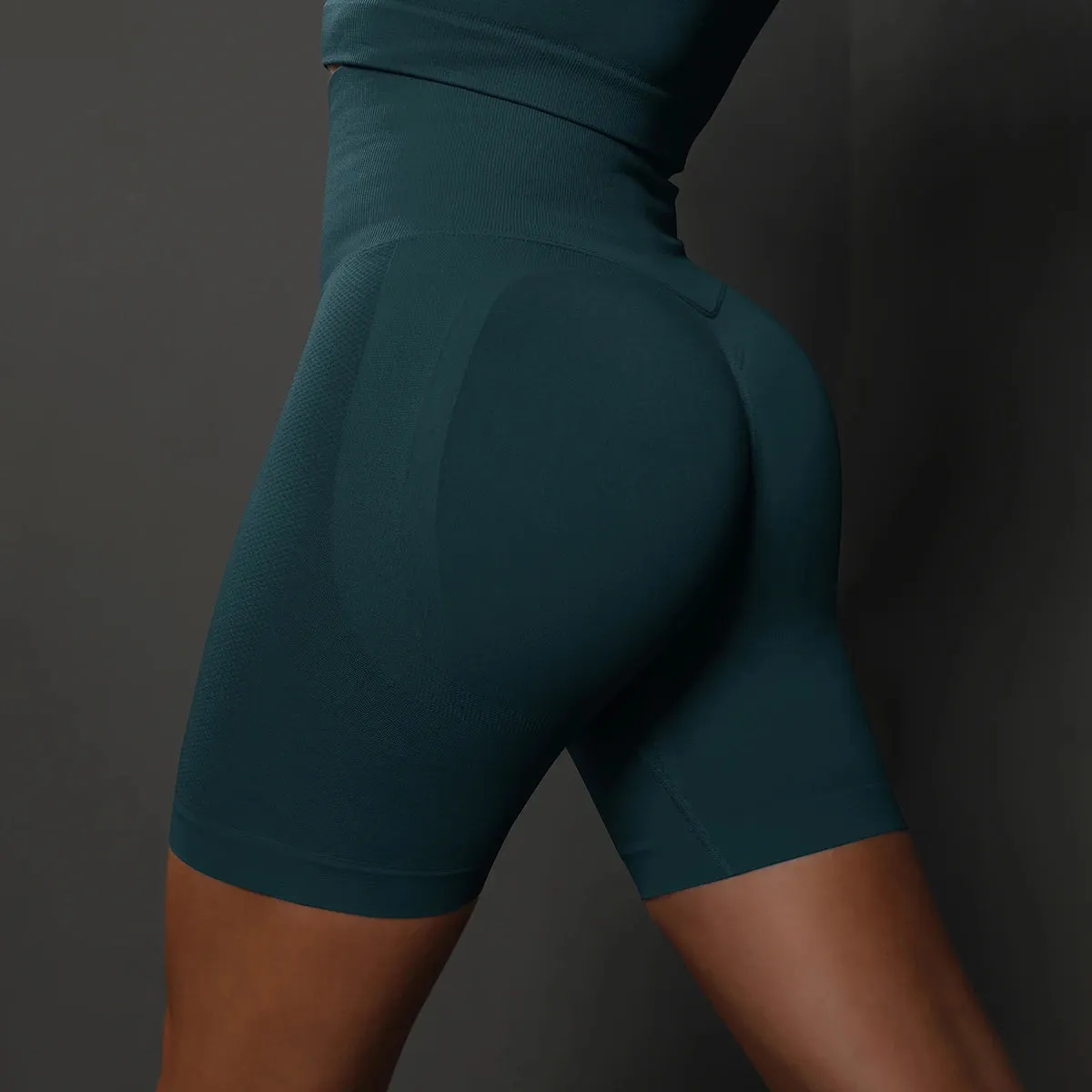 Seamless High Waist Yoga Shorts for Women