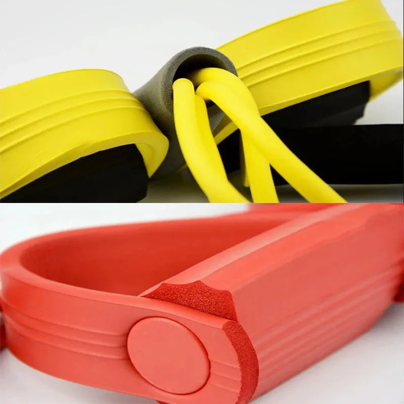 Set of 4 Resistance Elastic Pull Ropes - Home Gym Fitness Bands
