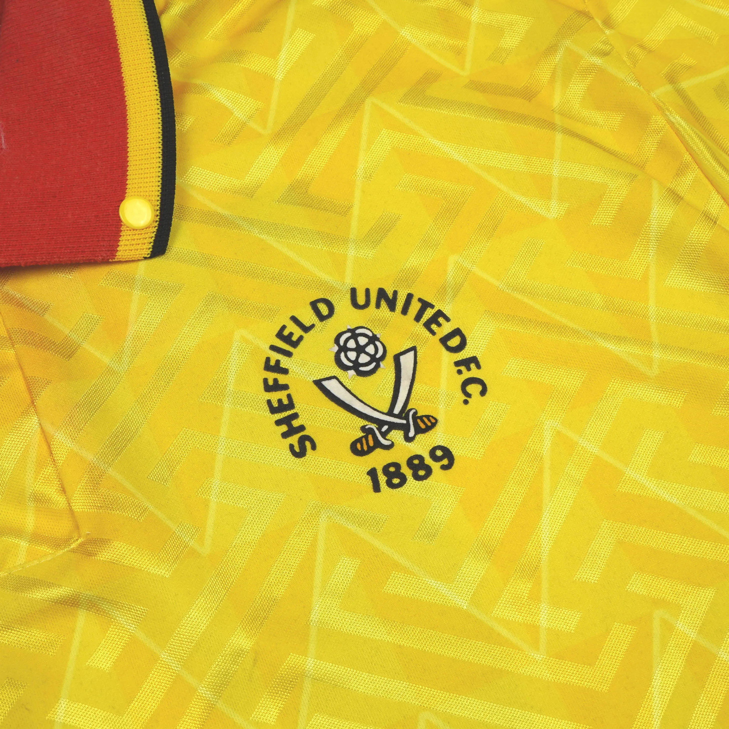 SHEFFIELD UNITED 1991-93 AWAY SHIRT - 10 (DEANE) - XL