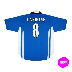 SHEFFIELD WEDNESDAY 1999-00 HOME SHIRT - CARBONE 8 - L