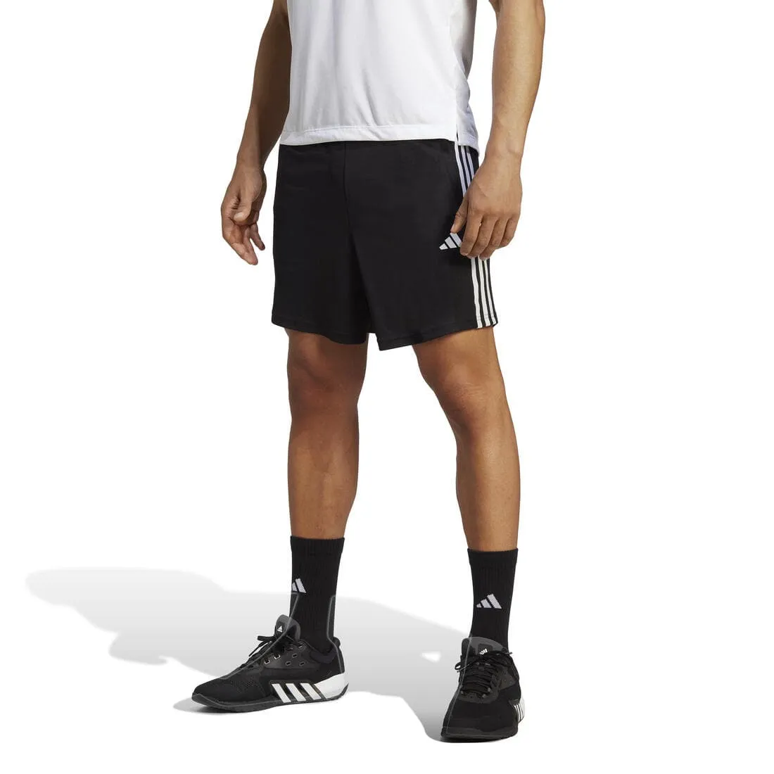SHORT DE FITNESS CARDIO ADIDAS HOMME NOIR