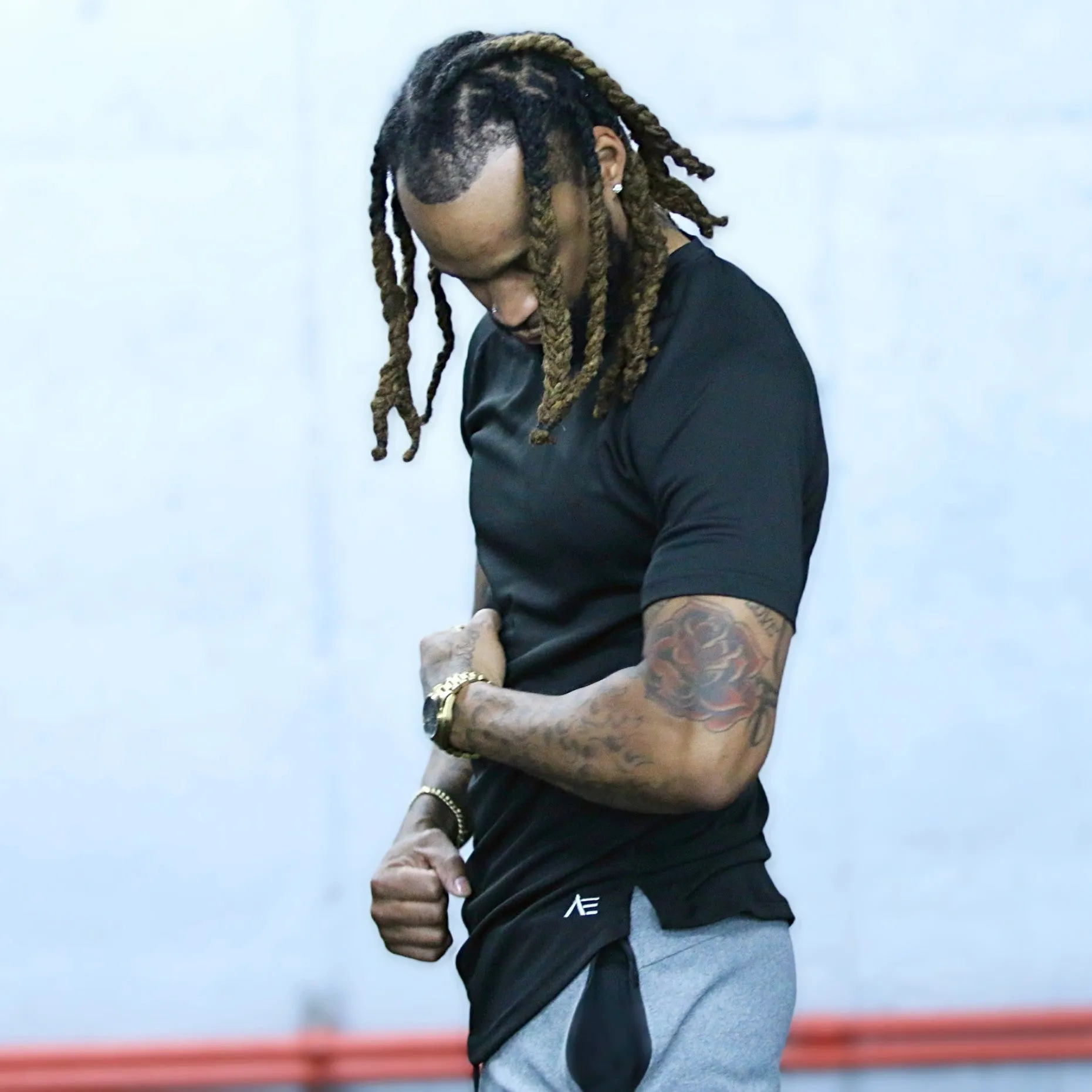 Short Sleeve Mesh Performance Shirt - Black