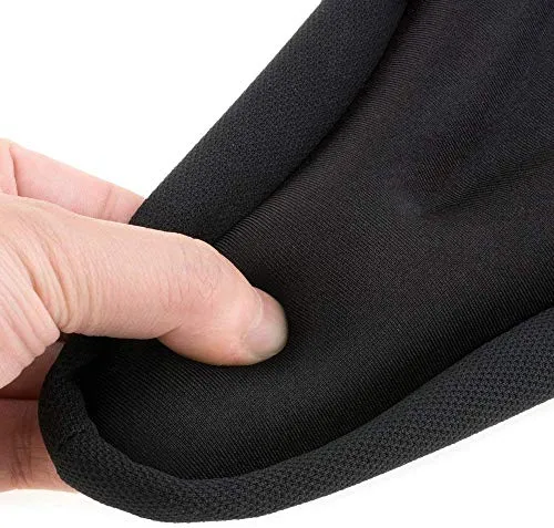ShreNik Made in India Silicone Soft Cushion MTB Bikes Bicycle Cycle Saddle Seat Cover (Black Colour, 11 Inches, Free Size)
