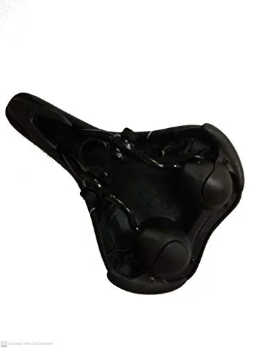 ShreNik Saddle PU Form Mountain Bikes MTB Cycle Complete Bicycle Seat (Black)
