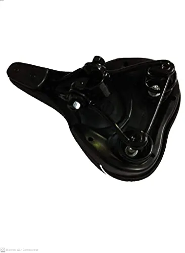 ShreNik Saddle Seat for Bicycle Cycle Soft Cushion Complete Seat (Black)