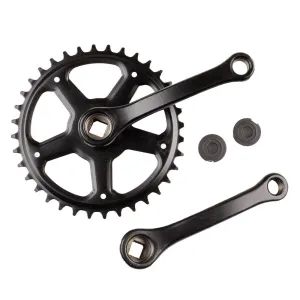 Single Chainwheel 36 Tooth w/ 125 mm Cranks