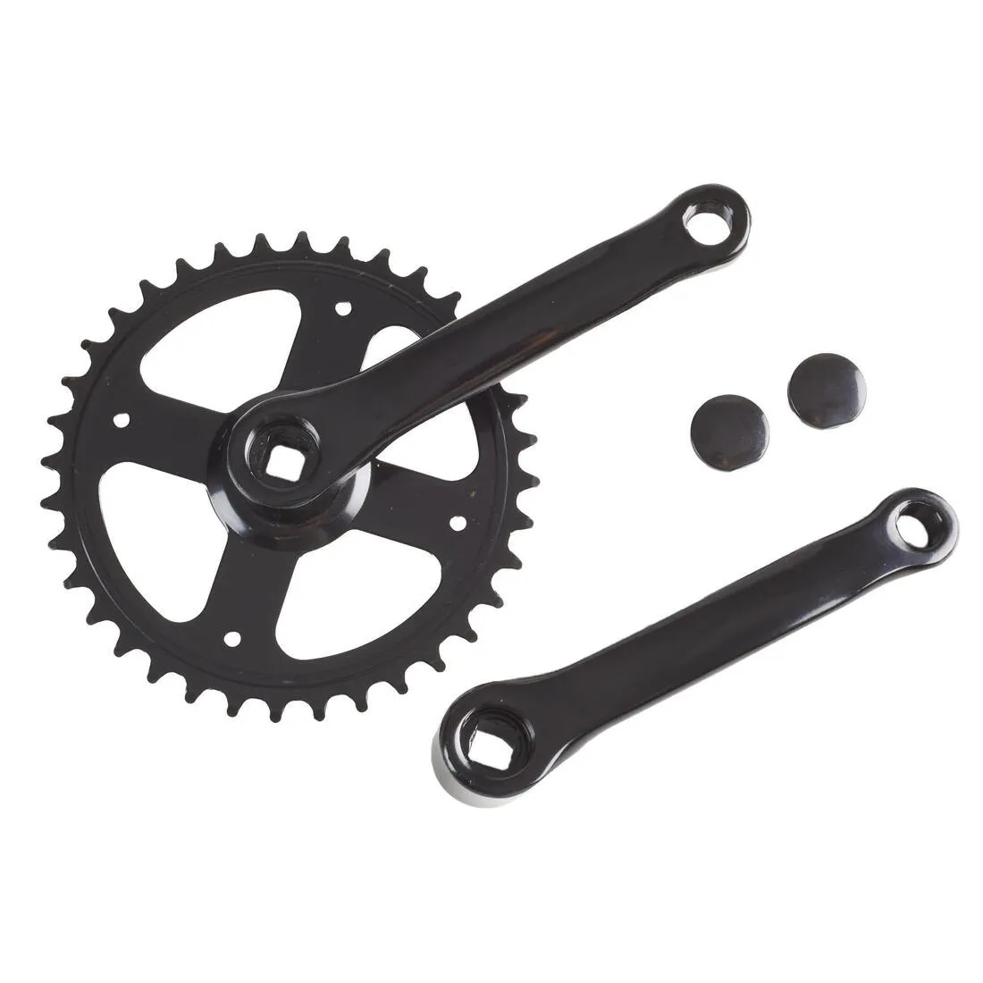 Single Chainwheel 36 Tooth w/ 140 mm Cranks