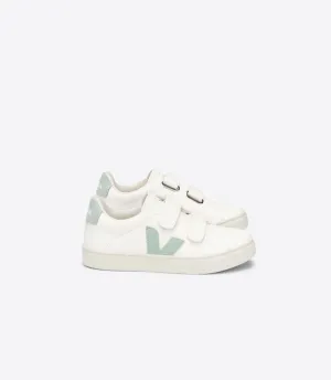 SMALL ESPLAR VELCRO CHROMEFREE LEATHER WHITE MATCHA
