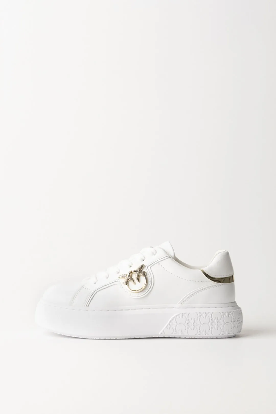 Sneakers con Platform e Logo Love Birds