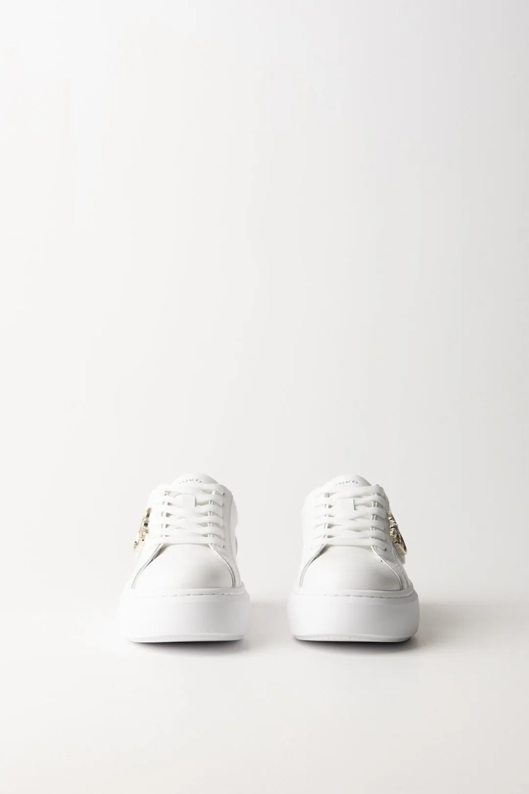 Sneakers con Platform e Logo Love Birds