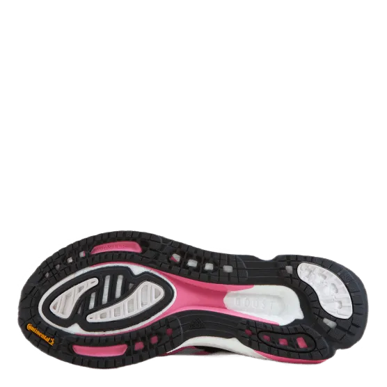 SolarBoost 3 Shoes Core Black / Screaming Pink / Halo Silver