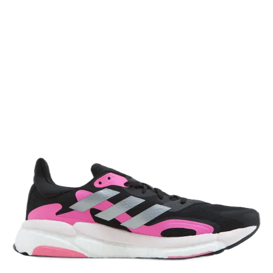 SolarBoost 3 Shoes Core Black / Screaming Pink / Halo Silver