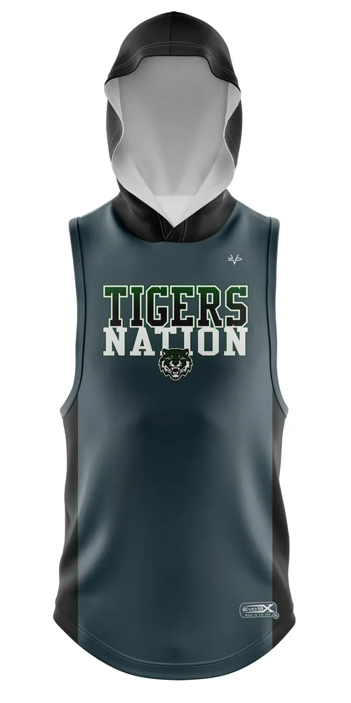 SOUTH PLAINFIELD TIGERS Lightweight Sleeveless Hoodie