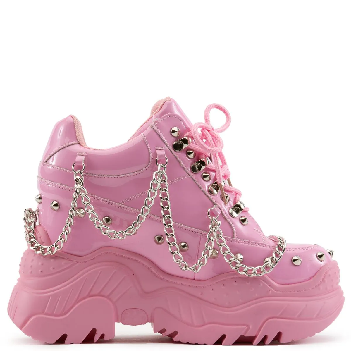 Space Candy Platform Sneakers with Studs