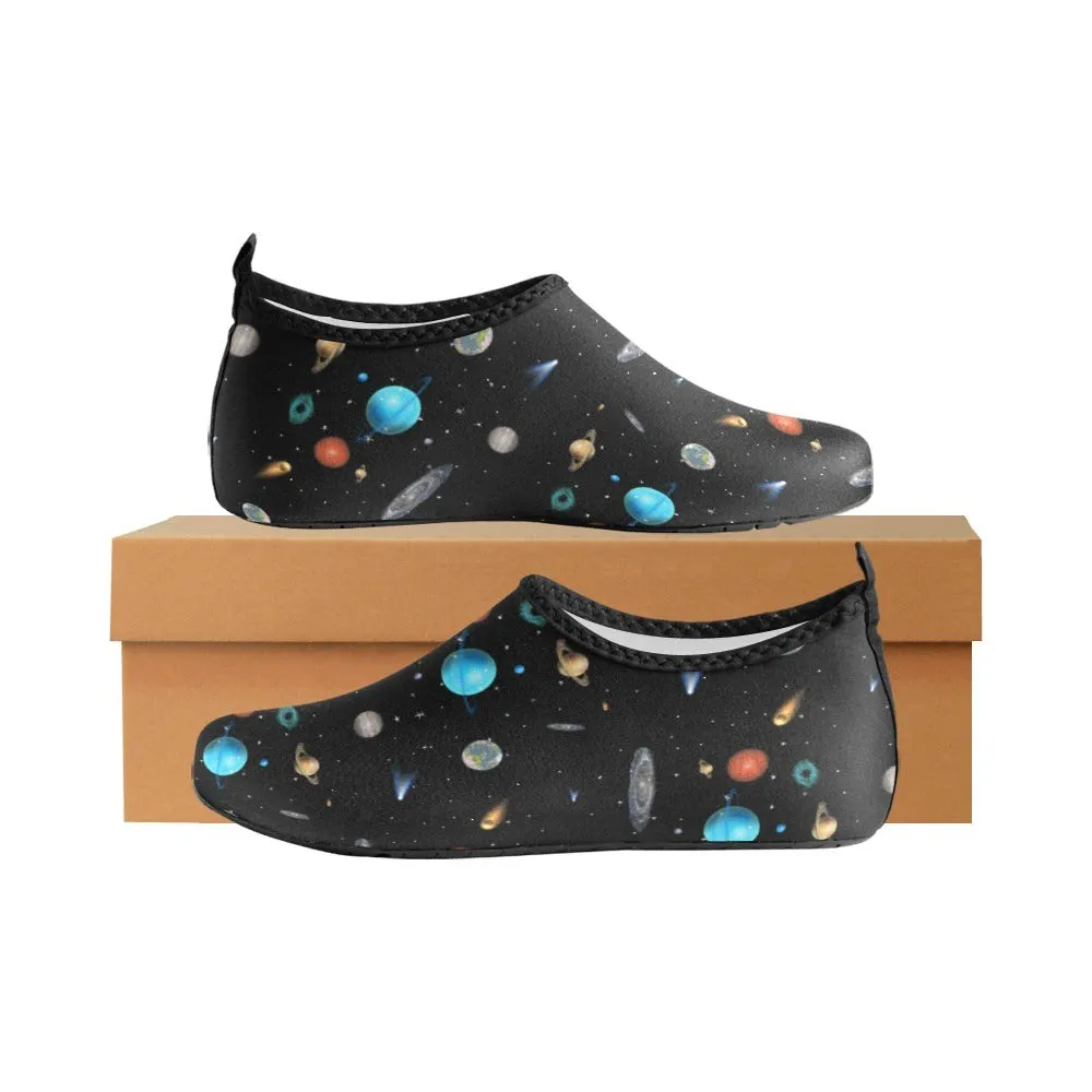 Space Kid's Barefoot Aqua Shoes