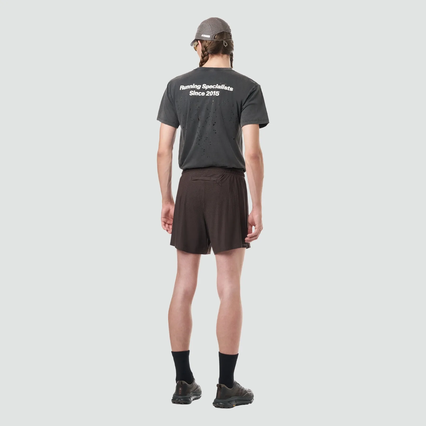 Space-O™ 5" Shorts - Deep Mahogany