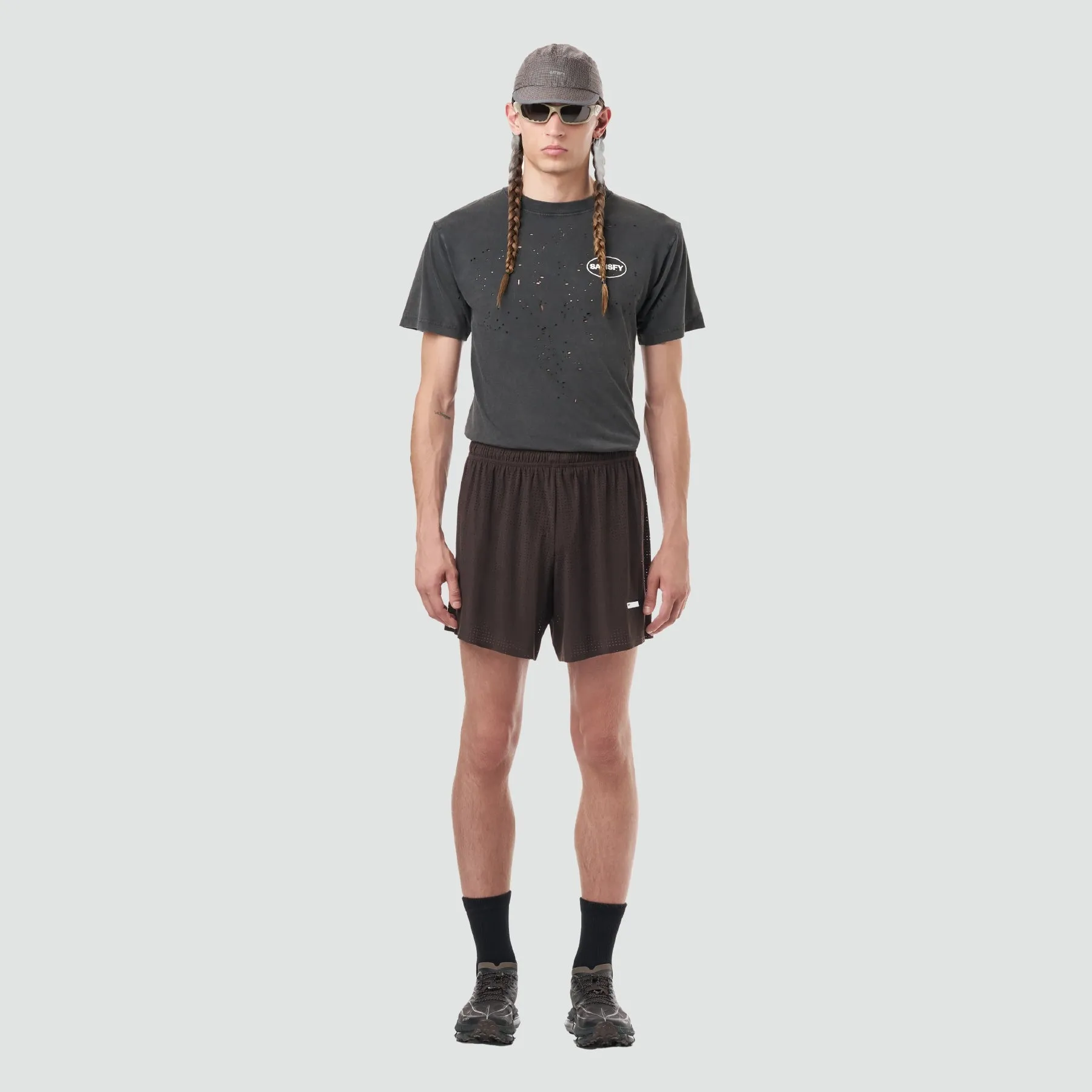 Space-O™ 5" Shorts - Deep Mahogany