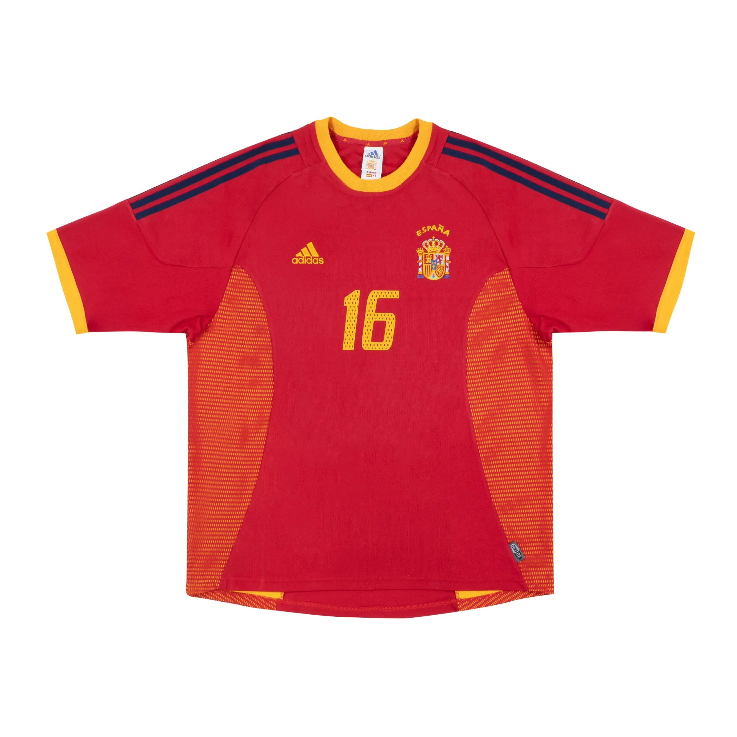 SPAIN 2002-04 HOME SHIRT - MENDIETA 16 - XL