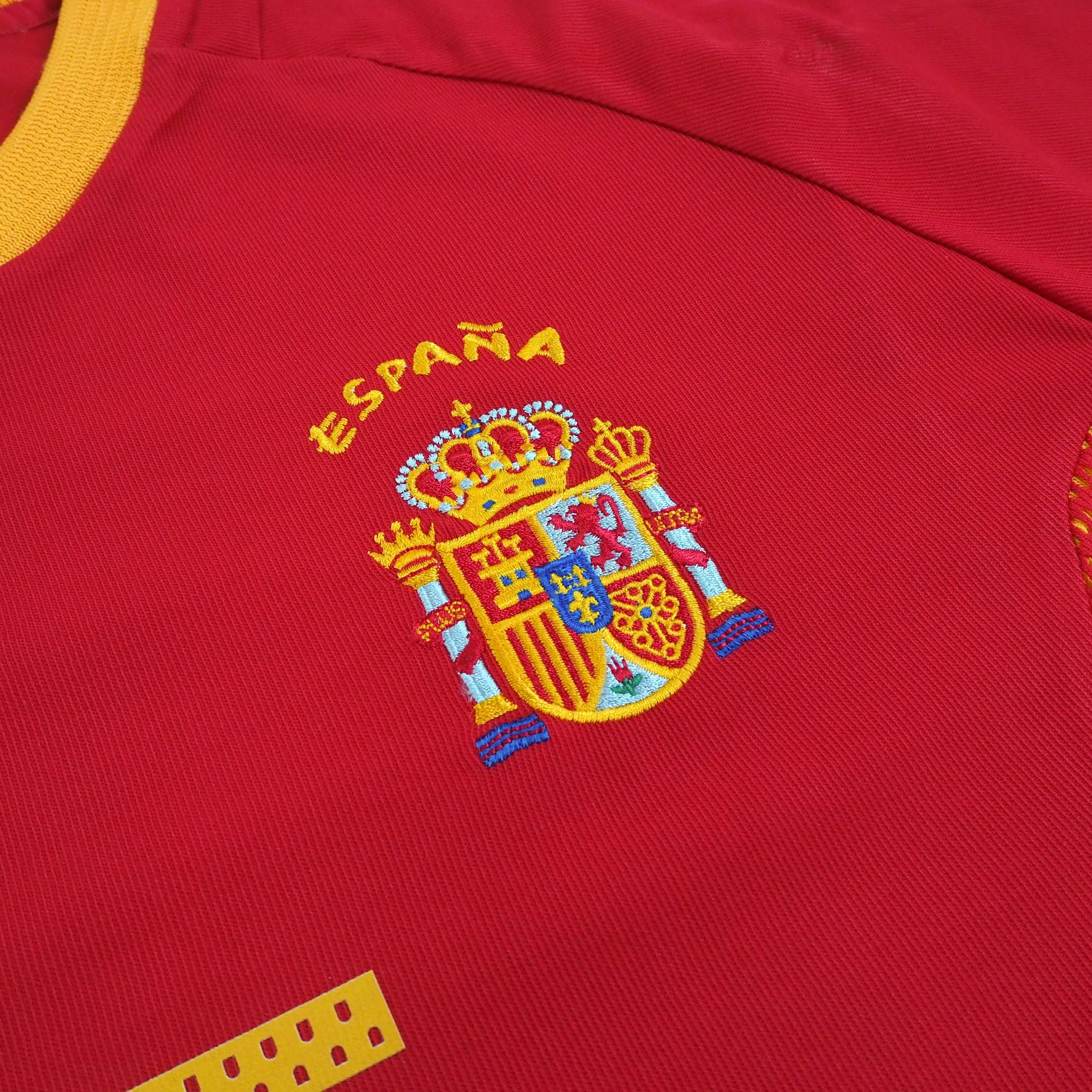 SPAIN 2002-04 HOME SHIRT - MENDIETA 16 - XL